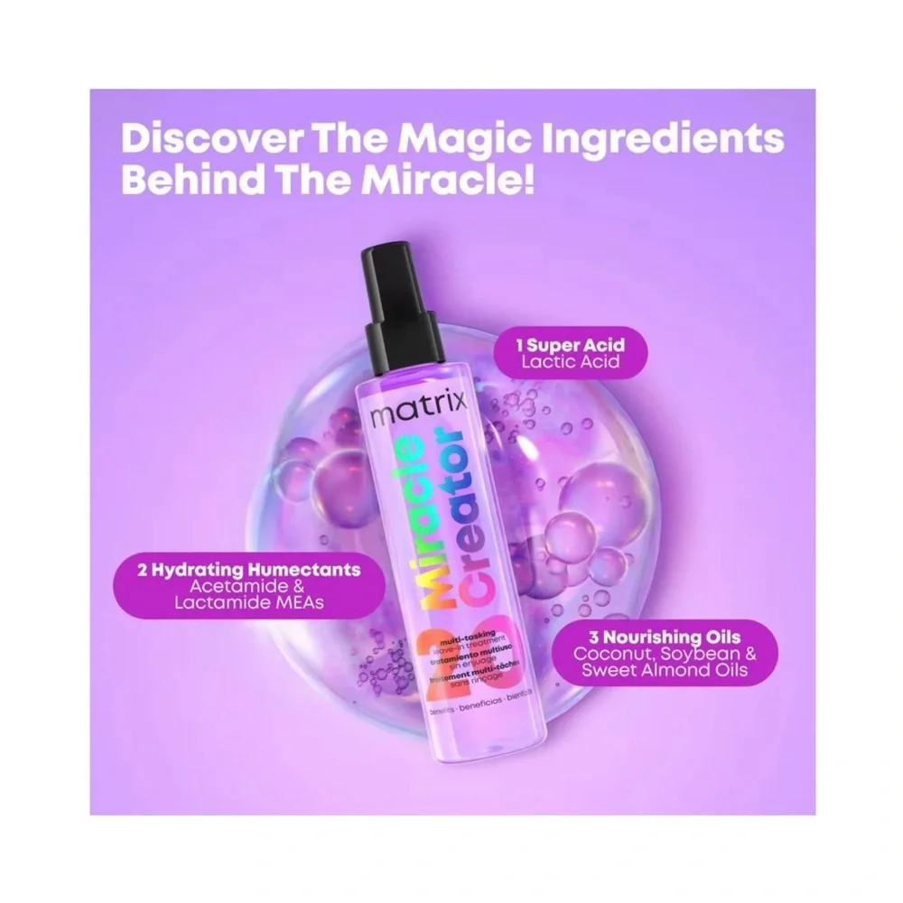 Miracle Creator Multi-Benefit Leave-In Conditioner Spray - Picture 2 of 2